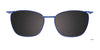 EasyClip EC605 Eyeglasses with Clip-on Sunglasses | Size 49 / Clip Only (Color №050)