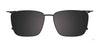 EasyClip EC606 Eyeglasses with Clip-on Sunglasses | Size 54 / Clip Only (Color №020)