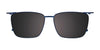 EasyClip EC606 Eyeglasses with Clip-on Sunglasses | Size 54 / Clip Only (Color №050)