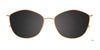 EasyClip EC608 Eyeglasses with Clip-on Sunglasses | Size 53 / Clip Only (Color №050)