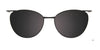 EasyClip EC610 Eyeglasses with Clip-on Sunglasses | Size 50 / Clip Only (Color №060)