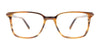 EasyClip EC611 Eyeglasses with Clip-on Sunglasses | Size 53 / Havanna Amber
