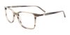 EasyClip EC611 Eyeglasses with Clip-on Sunglasses | Size 53 / Havanna Grey