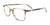 EasyClip EC611 Eyeglasses with Clip-on Sunglasses | Size 53 / Havanna Grey