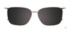 EasyClip EC611 Eyeglasses with Clip-on Sunglasses | Size 53 / Clip Only (Color №015)