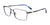 EasyClip EC612 Eyeglasses with Clip-on Sunglasses | Size 54 / Steel & Blue