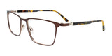 EasyClip EC613 Eyeglasses with Clip-on Sunglasses | Size 54