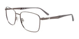 EasyClip EC614 Eyeglasses with Clip-on Sunglasses | Size 54