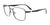 EasyClip EC614 Eyeglasses with Clip-on Sunglasses | Size 54 / Sat Black