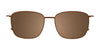 EasyClip EC614 Eyeglasses with Clip-on Sunglasses | Size 54 / Clip Only (Color №010)