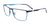 EasyClip EC616 Eyeglasses with Clip-on Sunglasses | Size 57 / Navy Blue & Light Blue