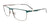 EasyClip EC616 Eyeglasses with Clip-on Sunglasses | Size 57 / Green & Steel