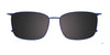 EasyClip EC617 Eyeglasses with Clip-on Sunglasses | Size 52 / Clip Only (Color №050)