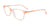 EasyClip EC618 Eyeglasses with Clip-on Sunglasses | Size 53 / Pink Transp Prl Eff & Pink Gld