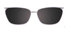 EasyClip EC618 Eyeglasses with Clip-on Sunglasses | Size 53 / Clip Only (Color №050)