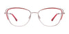 EasyClip EC619 Eyeglasses with Clip-on Sunglasses | Size 54 / Shiny Gold & Black