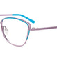 Shiny Lt Lilac & Blue