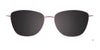 EasyClip EC619 Eyeglasses with Clip-on Sunglasses | Size 54 / Clip Only (Color №080)
