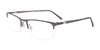 EasyClip EC620 Eyeglasses with Clip-on Sunglasses | Size 56 / Grey & Steel