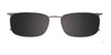EasyClip EC620 Eyeglasses with Clip-on Sunglasses | Size 56 / Clip Only (Color №020)
