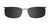 EasyClip EC620 Eyeglasses with Clip-on Sunglasses | Size 56 / Clip Only (Color №050)