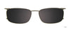 EasyClip EC620 Eyeglasses with Clip-on Sunglasses | Size 56 / Clip Only (Color №060)