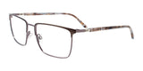 EasyClip EC621 Eyeglasses with Clip-on Sunglasses | Size 55