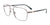 EasyClip EC623 Eyeglasses with Clip-on Sunglasses | Size 58 / Satin Steel