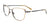 EasyClip EC624 Eyeglasses with Clip-on Sunglasses | Size 53 / Gold & Dark Grey