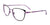 EasyClip EC624 Eyeglasses with Clip-on Sunglasses | Size 53 / Black & Light Purple