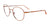EasyClip EC625 Eyeglasses with Clip-on Sunglasses | Size 51 / Light Copper & Light Lilac