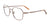 EasyClip EC626 Eyeglasses with Clip-on Sunglasses | Size 51 / Satin Light Brown