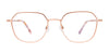 EasyClip EC626 Eyeglasses with Clip-on Sunglasses | Size 51 / Satin Light Blue