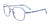EasyClip EC626 Eyeglasses with Clip-on Sunglasses | Size 51 / Satin Light Blue