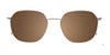 EasyClip EC626 Eyeglasses with Clip-on Sunglasses | Size 51 / Clip Only (Color №010)