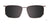 EasyClip EC627 Eyeglasses with Clip-on Sunglasses | Size 50 / Clip Only (Color №050)