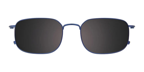 EasyClip EC629 Eyeglasses with Clip-on Sunglasses / Size 51 / Blue