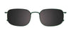 EasyClip EC629 Eyeglasses with Clip-on Sunglasses | Size 51 / Blue