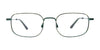 EasyClip EC629 Eyeglasses with Clip-on Sunglasses | Size 51 / Blue