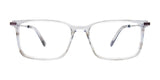 EasyClip EC630 Eyeglasses with Clip-on Sunglasses | Size 50