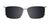 EasyClip EC630 Eyeglasses with Clip-on Sunglasses | Size 50 / Clip Only (Color №020)