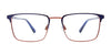 EasyClip EC631 Eyeglasses with Clip-on Sunglasses | Size 50 / Black