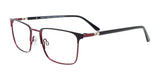 EasyClip EC631 Eyeglasses with Clip-on Sunglasses Black