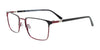EasyClip EC631 Eyeglasses with Clip-on Sunglasses | Size 50 / Black