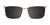 EasyClip EC631 Eyeglasses with Clip-on Sunglasses | Size 50 / Clip Only (Color №020)