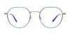 EasyClip EC632 Eyeglasses | Size 47 / Blue & Satin Green