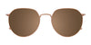 EasyClip EC633 Eyeglasses with Clip-on Sunglasses | Size 51 / Satin Blue & Tortoise