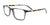 EasyClip EC634 Eyeglasses with Clip-on Sunglasses | Size 50 / Black Transparent