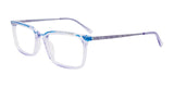 EasyClip EC635 Eyeglasses with Clip-on Sunglasses | Size 52