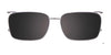 EasyClip EC635 Eyeglasses with Clip-on Sunglasses | Size 52 / Clip Only (Color №070)